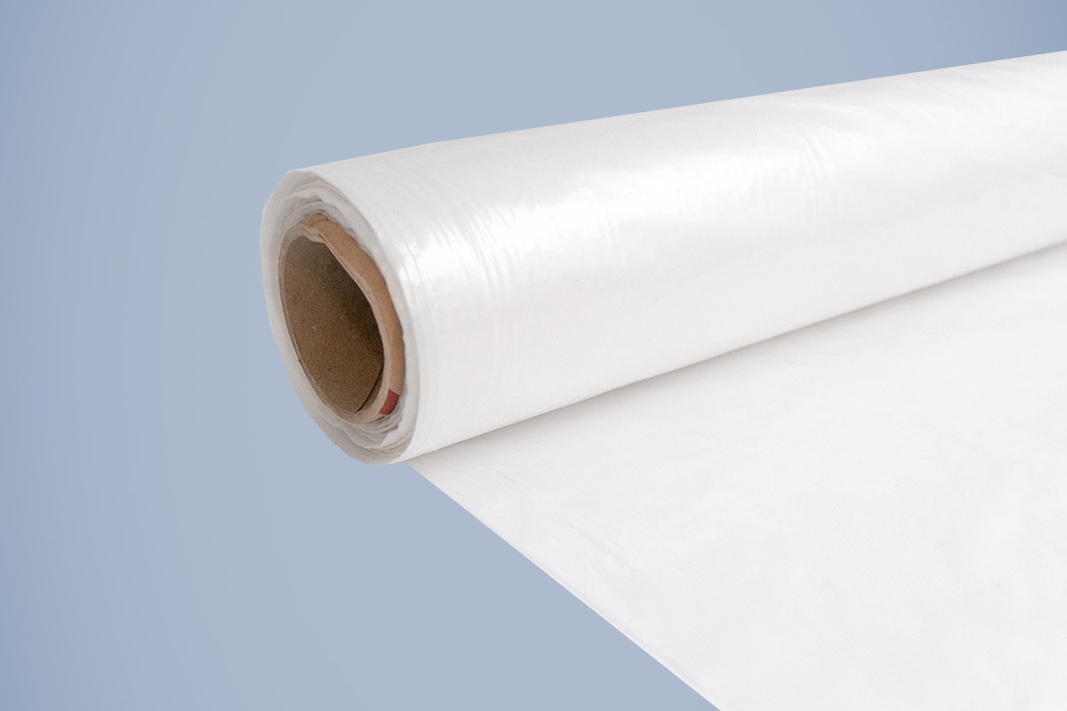 Bouwfolie transparant helder